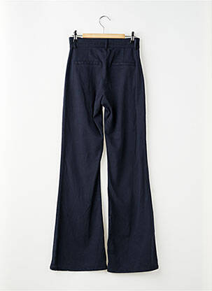 Pantalon flare stretch taille normale bleu NVY femme