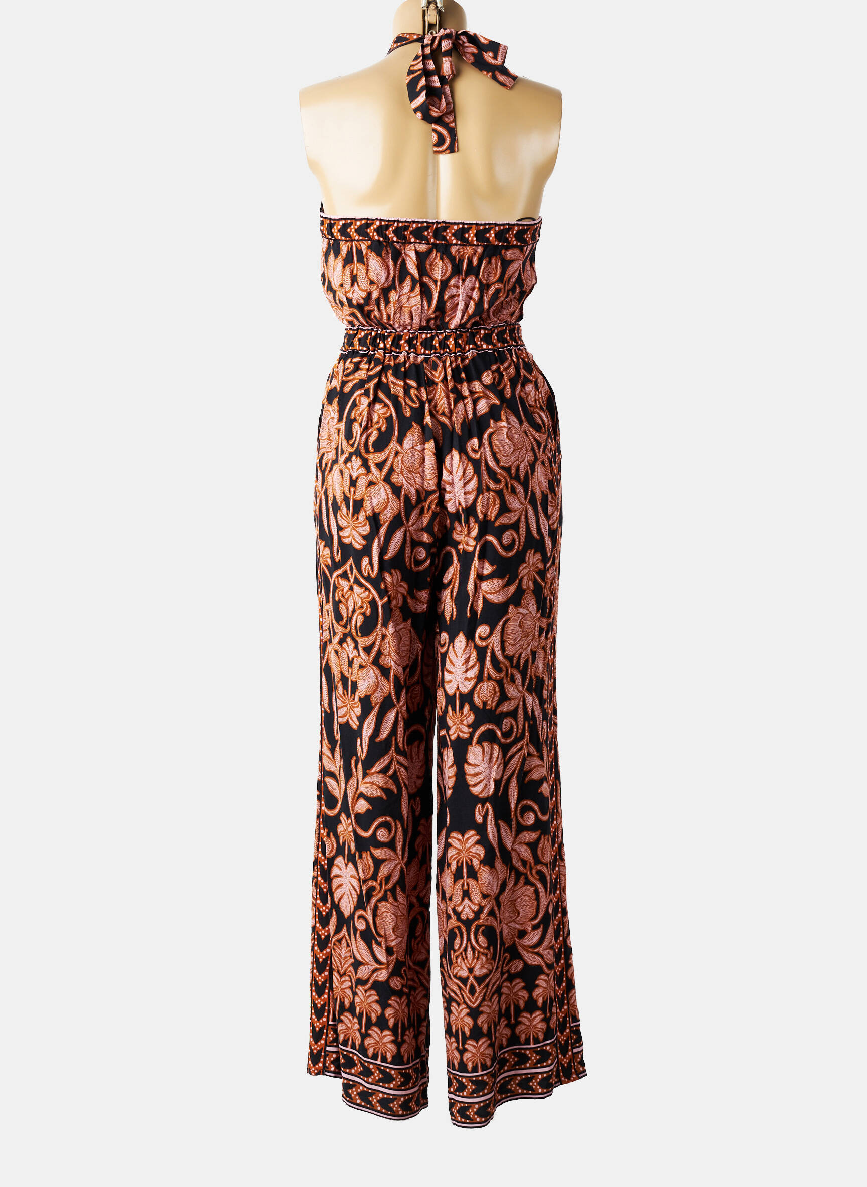 Combi-pantalon fines bretelles fines bretelles noir LA PETITE ETOILE femme