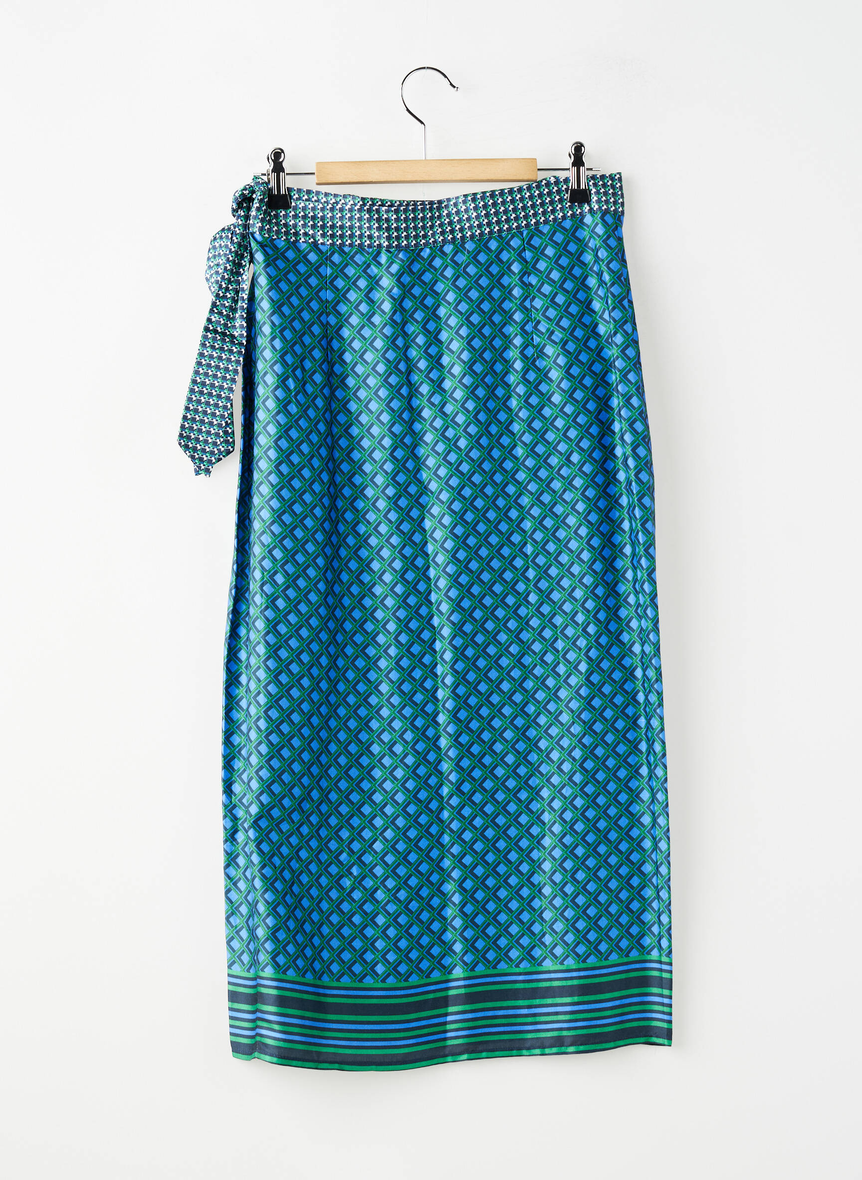 Jupe longue taille normale bleu LA PETITE ETOILE femme