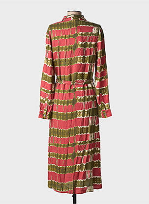 Robe longue manches longues manches longues rouge LA PETITE ETOILE femme
