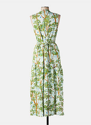 Robe longue sans manche sans manche vert NICE THINGS femme