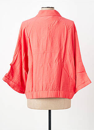 Veste casual col chemisier rouge ESQUALO femme