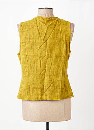 Gilet sans manche coupe cintrée vert NICE THINGS femme