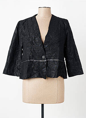Veste casual coupe cintrée noir GERSHON BRAM femme