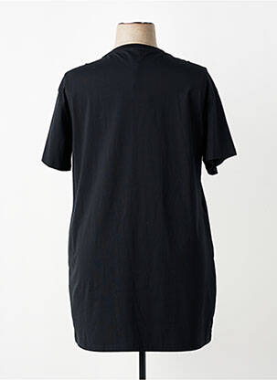 T-shirt stretch manches courtes noir FLY OUT femme