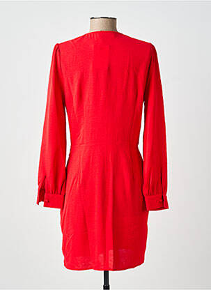 Robe courte manches longues manches longues rouge LA PETITE FRANCAISE femme