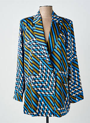 Blazer poches bleu LA PETITE ETOILE femme