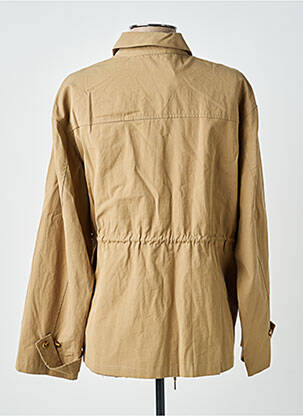 Veste casual poignets boutonnés avec fente marron LA PETITE ETOILE femme