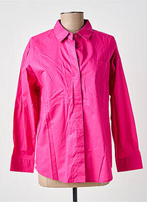 Chemisier coupe cintrée manches longues rose LA PETITE ETOILE femme