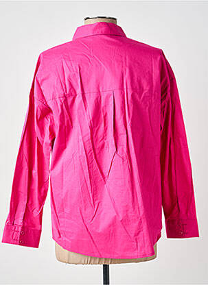 Chemisier coupe cintrée manches longues rose LA PETITE ETOILE femme