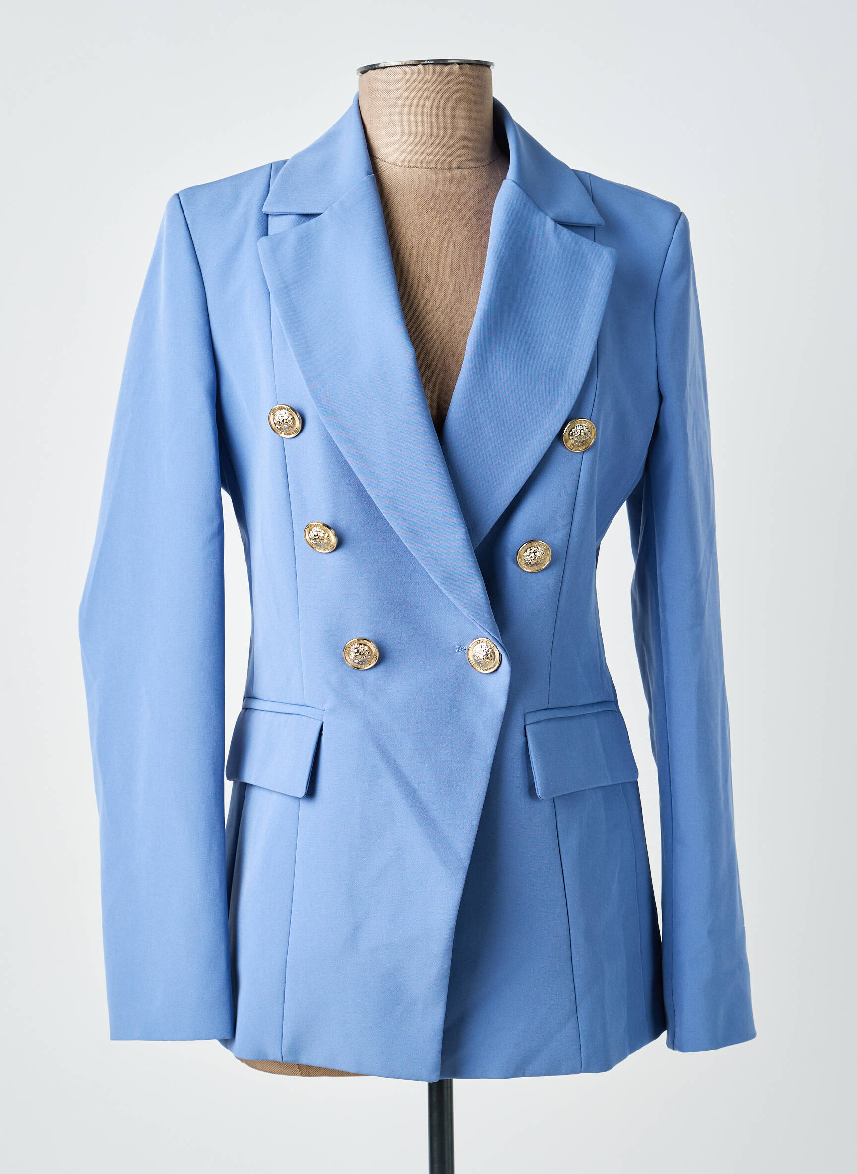 Blazer poches bleu MARYLEY femme