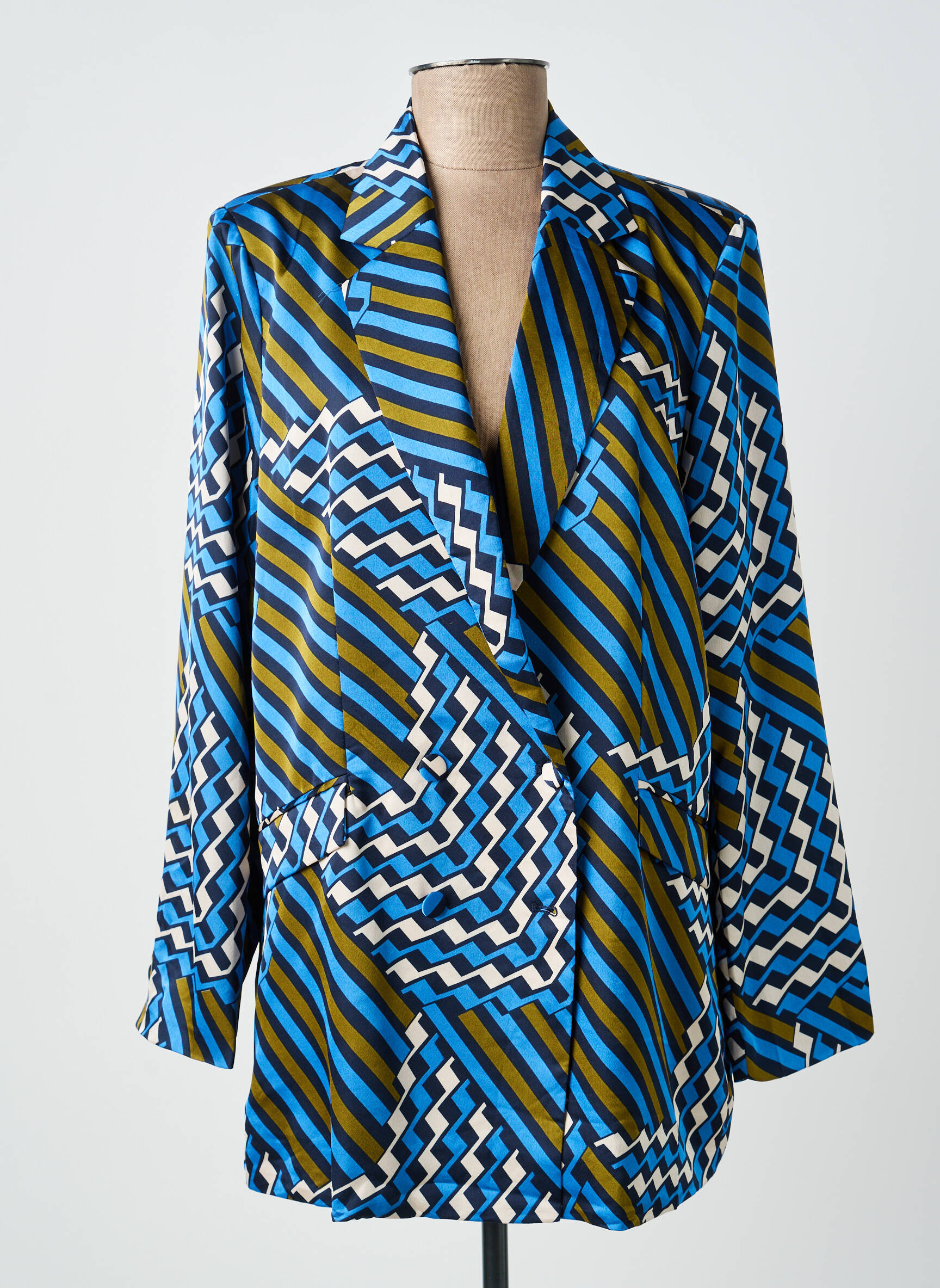 Blazer poches bleu LA PETITE ETOILE femme