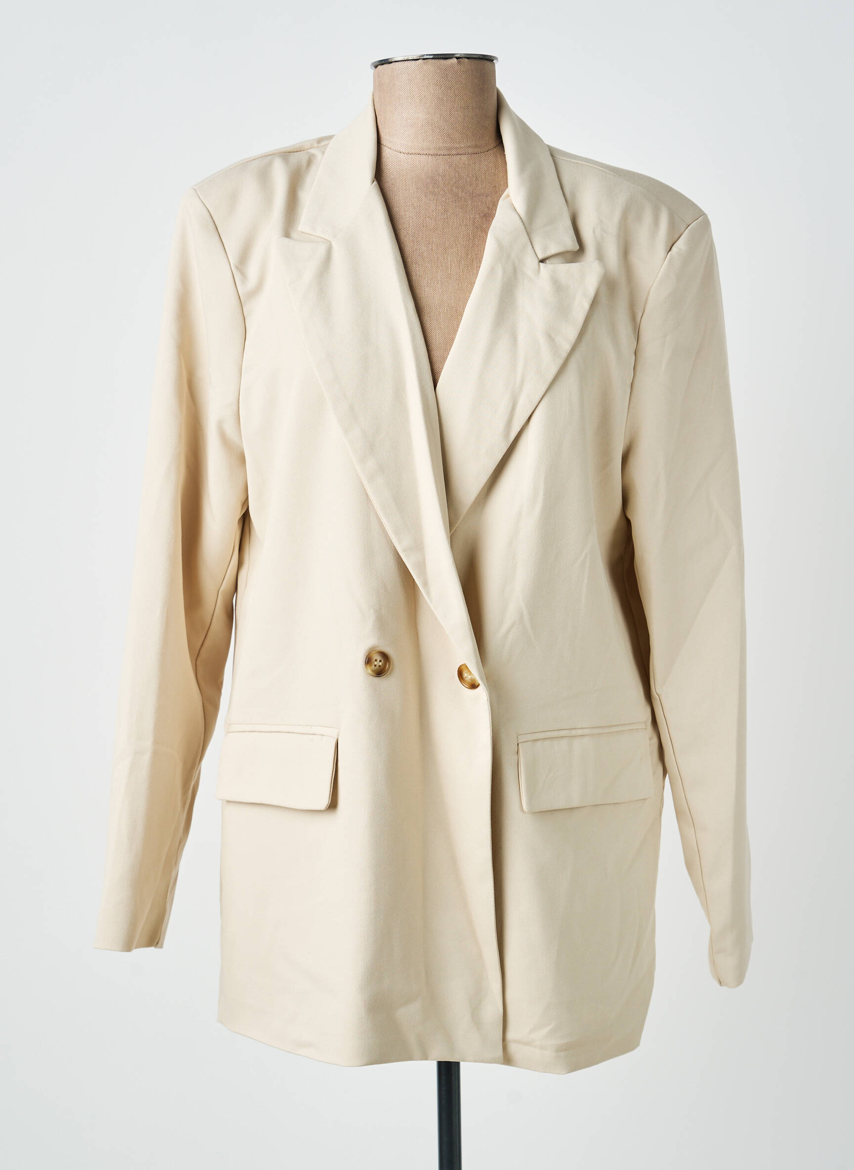 Blazer poches beige EMILIE.K femme