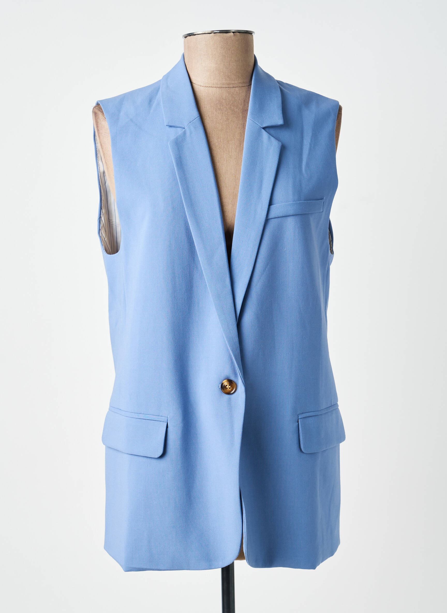 Blazer poches bleu LA PETITE ETOILE femme