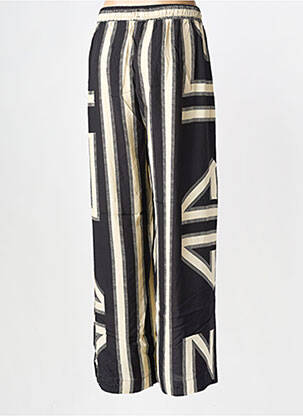 Pantalon large poches taille normale noir MAT. femme