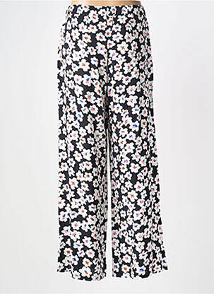 Pantalon large tissage popeline taille normale noir BLUTSGESCHWISTER femme