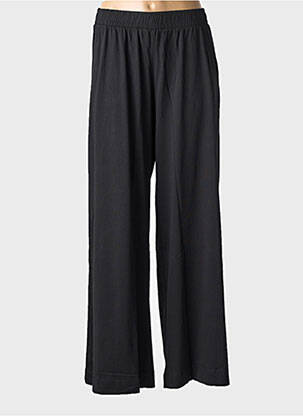 Pantalon large taille normale taille normale noir MAT. femme
