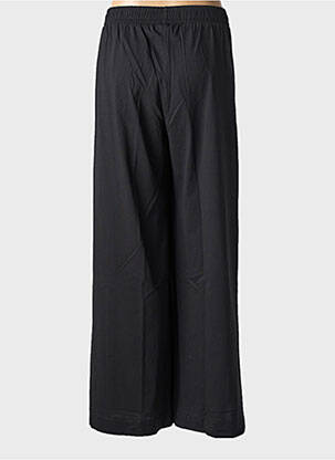Pantalon large taille normale taille normale noir MAT. femme