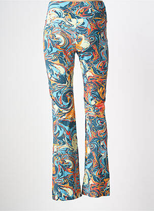 Legging effet matière satinée taille haute bleu BLUTSGESCHWISTER femme