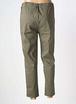 Pantalon 7/8 taille élastique taille normale vert NEW HAO MAI femme