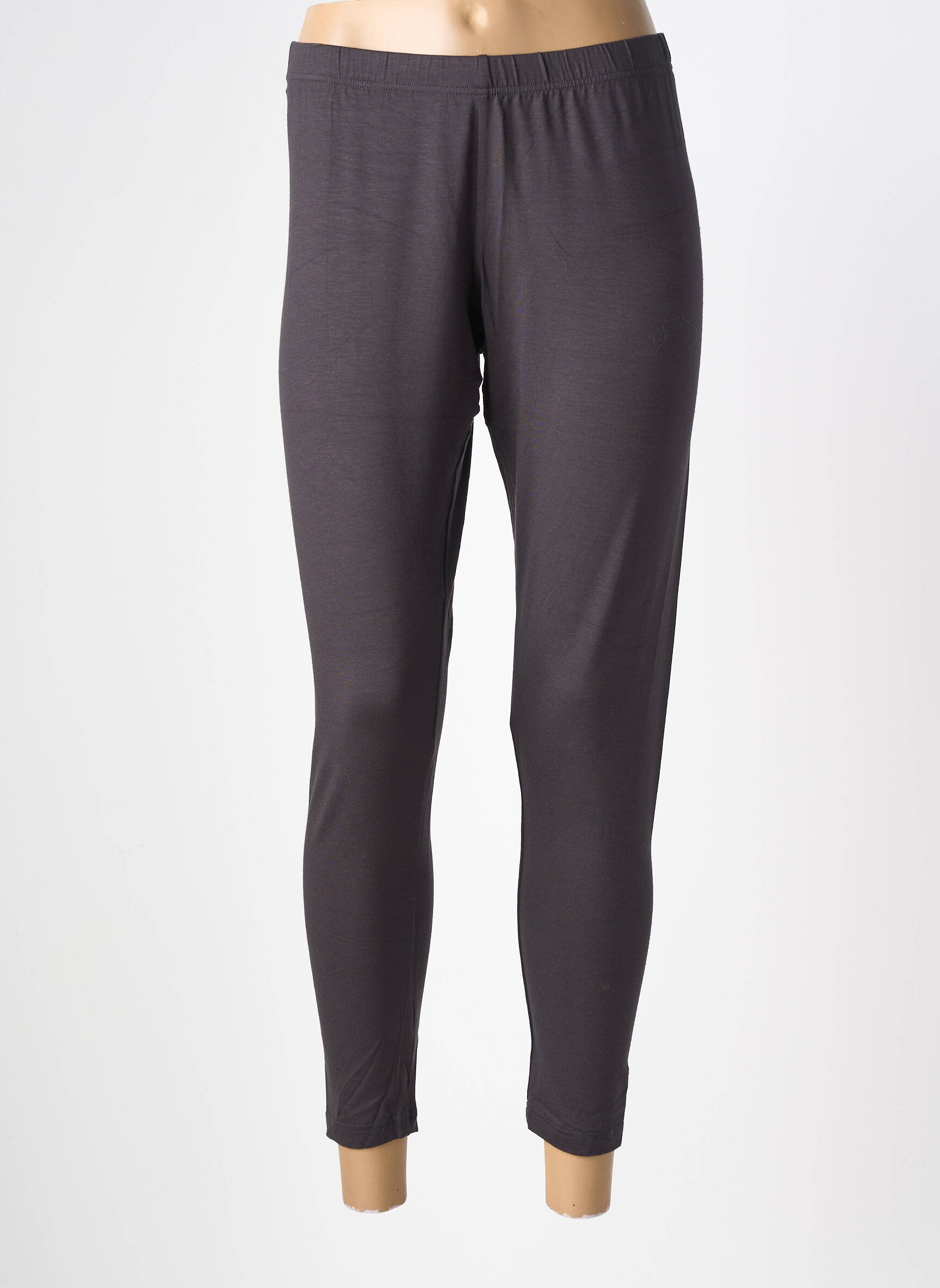 Legging tissage jersey taille normale gris MAT. femme