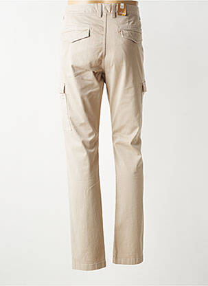 Pantalon cargo slim taille normale beige TIBET homme