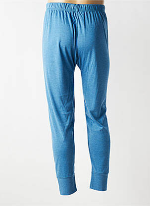 Jogging tissage chiné bleu JET homme