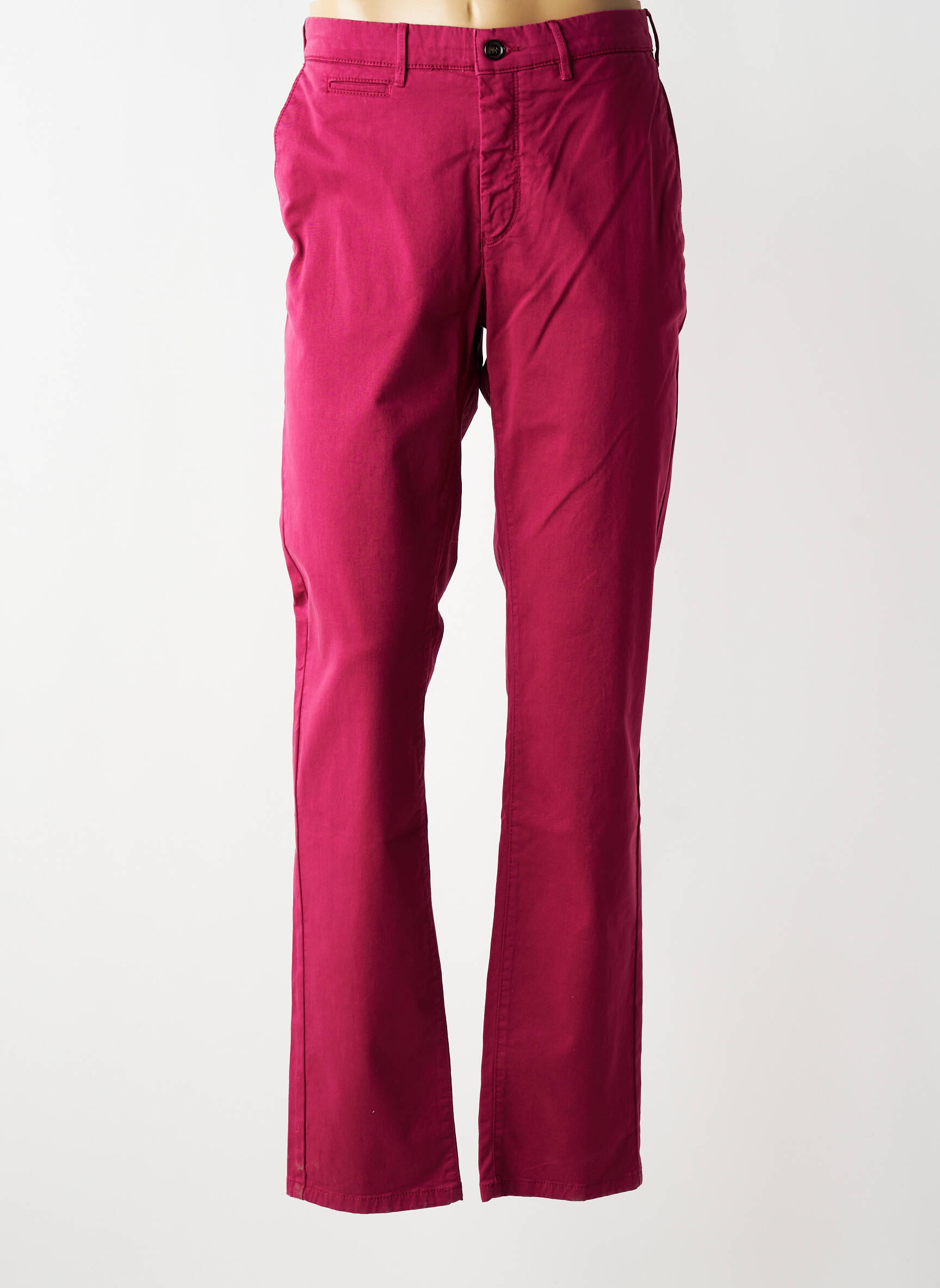 Pantalon chino stretch taille normale violet CAMBRIDGE homme