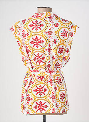 Veste casual coupe cintrée jaune LA PETITE ETOILE femme