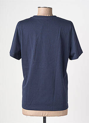 T-shirt sérigraphie floquée manches courtes bleu ARTLOVE femme