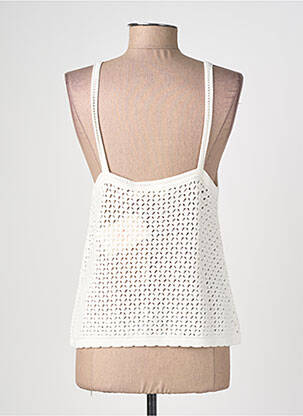 Top stretch fines bretelles beige LA PETITE ETOILE femme