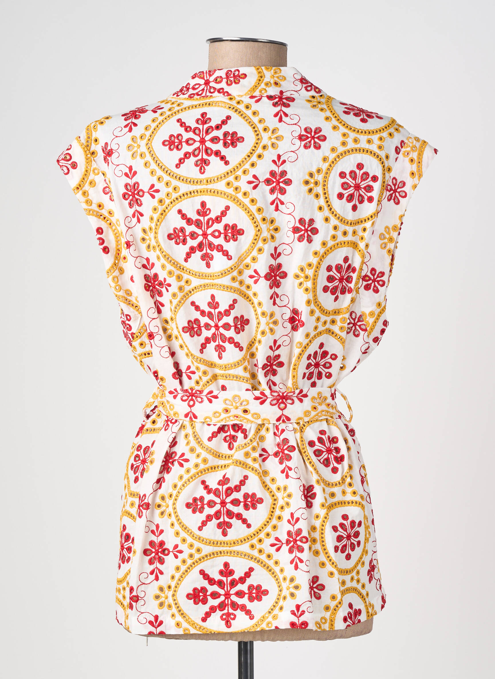 Veste casual coupe cintrée jaune LA PETITE ETOILE femme