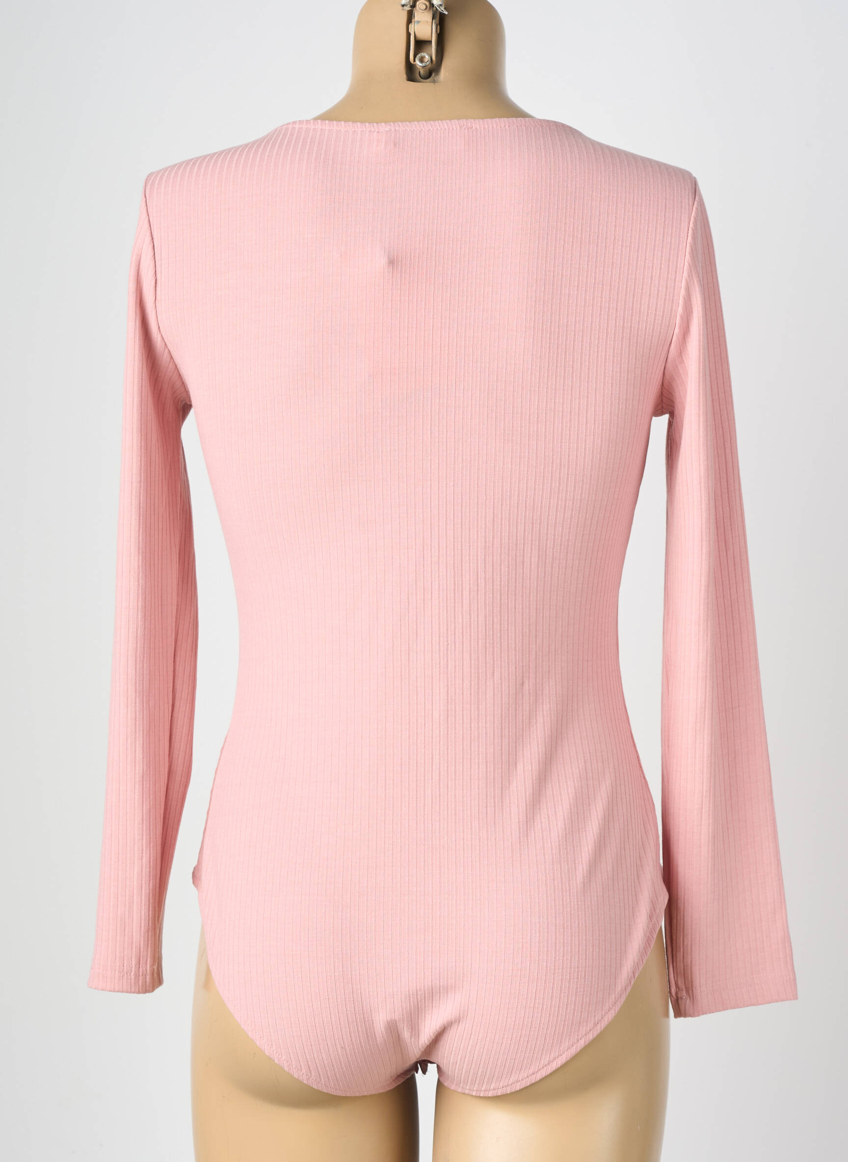 Body stretch manches longues rose LA PETITE ETOILE femme