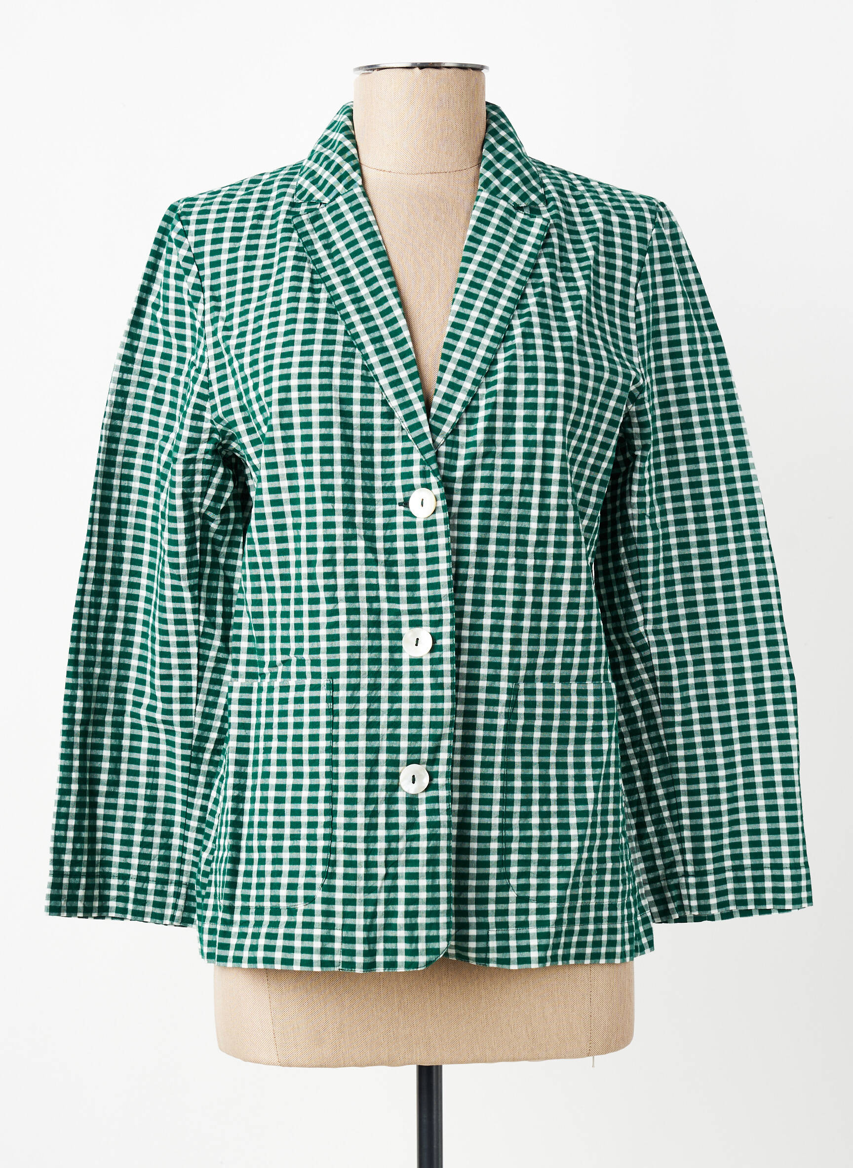 Blazer poches vert NICE THINGS femme