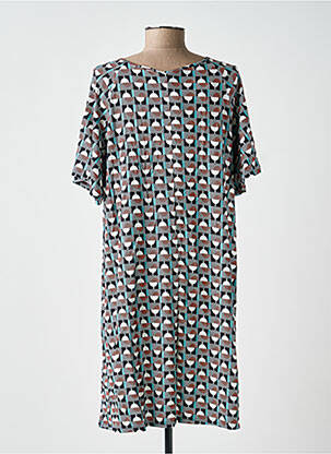 Robe courte manches courtes manches courtes noir BLUTSGESCHWISTER femme