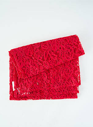 Foulard coutures renforcées rouge IMPULSION femme