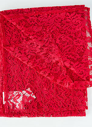 Foulard coutures renforcées rouge IMPULSION femme