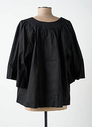 Top manches courtes manches courtes noir MAT. femme