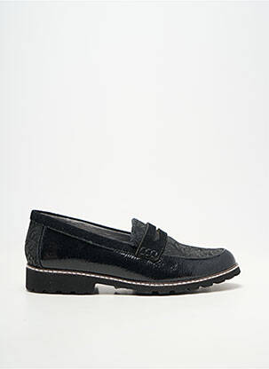 Mocassins matière lisse talon plat jusqu'à 3cm noir FUGITIVE femme