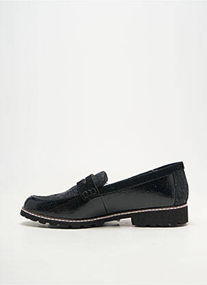 Mocassins matière lisse talon plat jusqu'à 3cm noir FUGITIVE femme