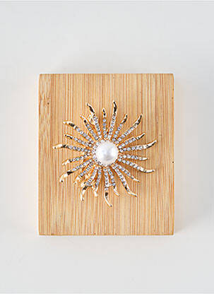 Broche or TATA GISELE femme