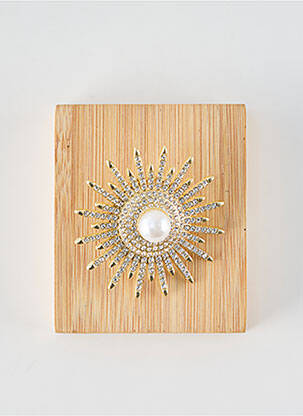 Broche fermeture agrafe or TATA GISELE femme