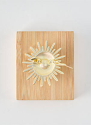 Broche fermeture agrafe or TATA GISELE femme