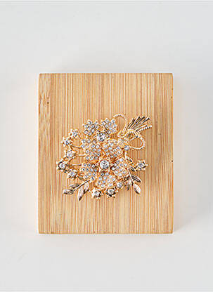 Broche or TATA GISELE femme