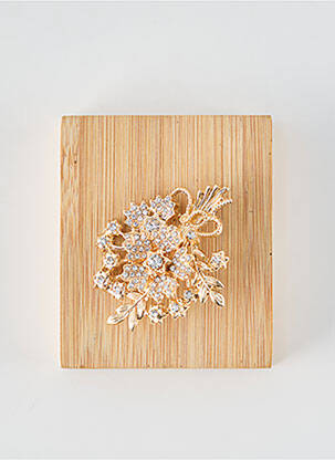 Broche or TATA GISELE femme
