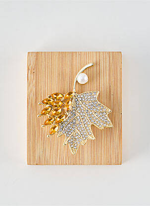 Broche or TATA GISELE femme