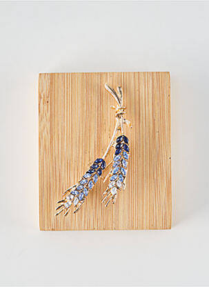 Broche bleu TATA GISELE femme