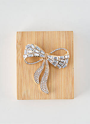 Broche or TATA GISELE femme