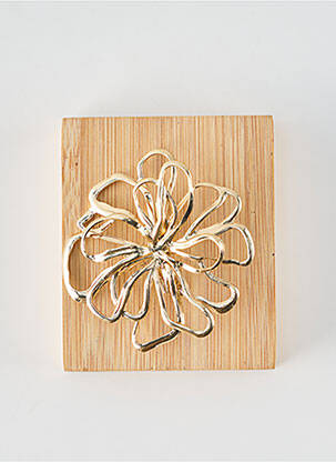 Broche or TATA GISELE femme