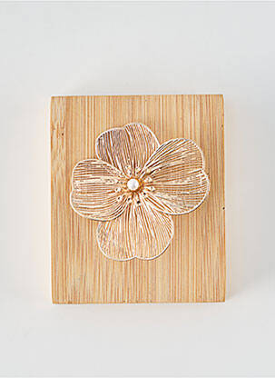 Broche or TATA GISELE femme